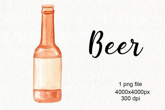 Watercolor Beer Bottle Png: An Embroidery Review