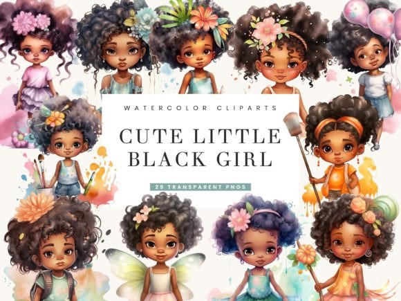 Watercolor Cute Little Black Girl: An Embroidery Review