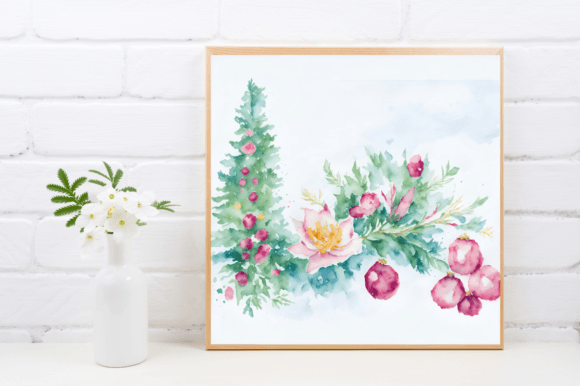 Watercolor Stock Illustrations for Embroidery